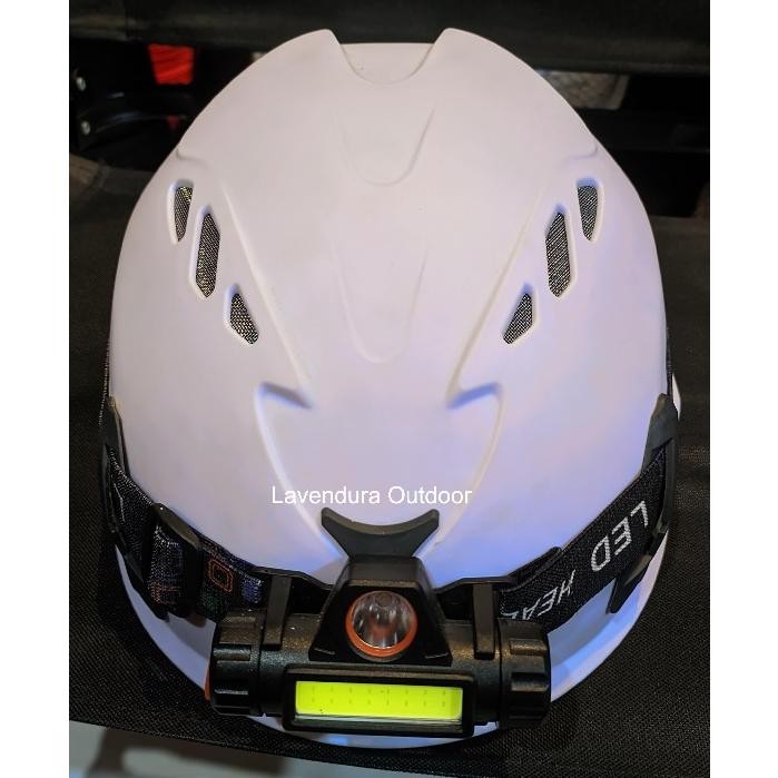 Promo Helm Safety Lamp Safety Work Rock Climbing Caving Outbound Outdoor Rescue Sar Bike Helm