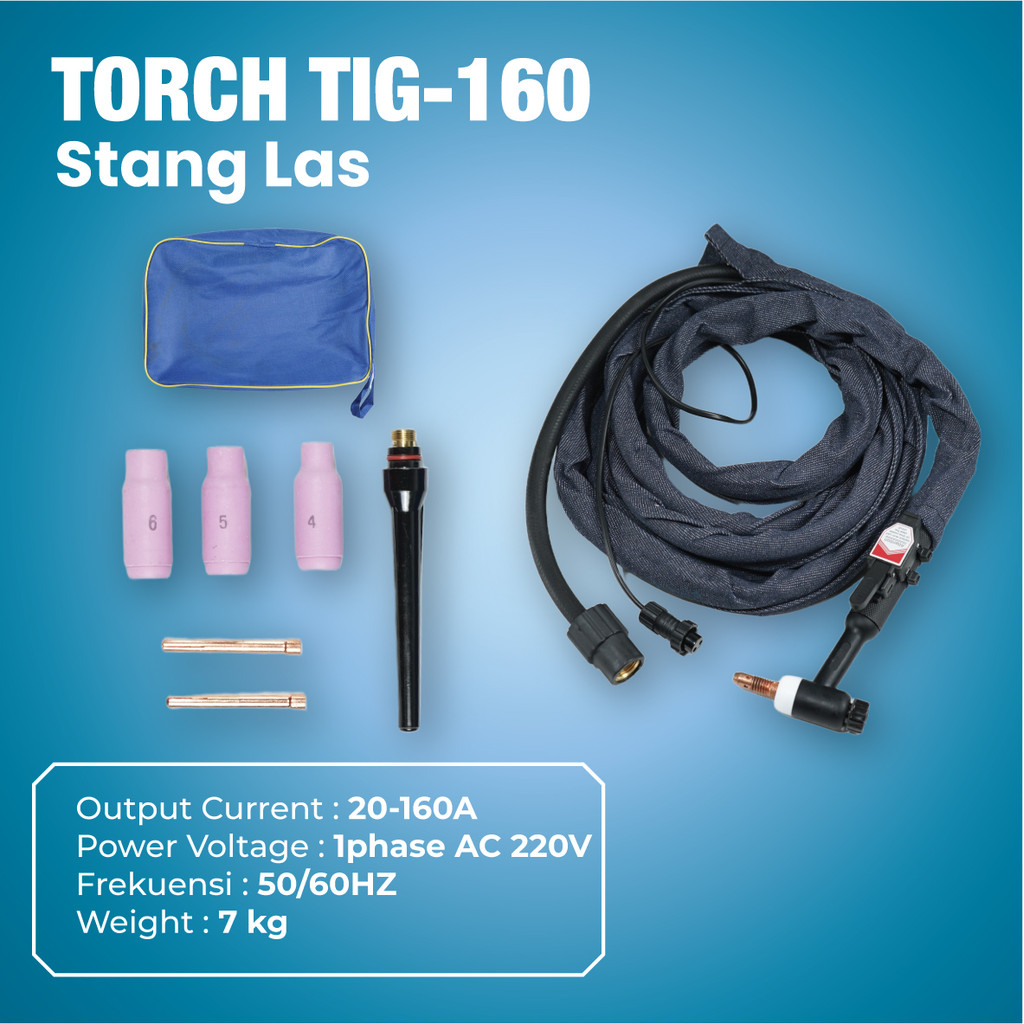 Porto Torch Stang Las TIG-160
