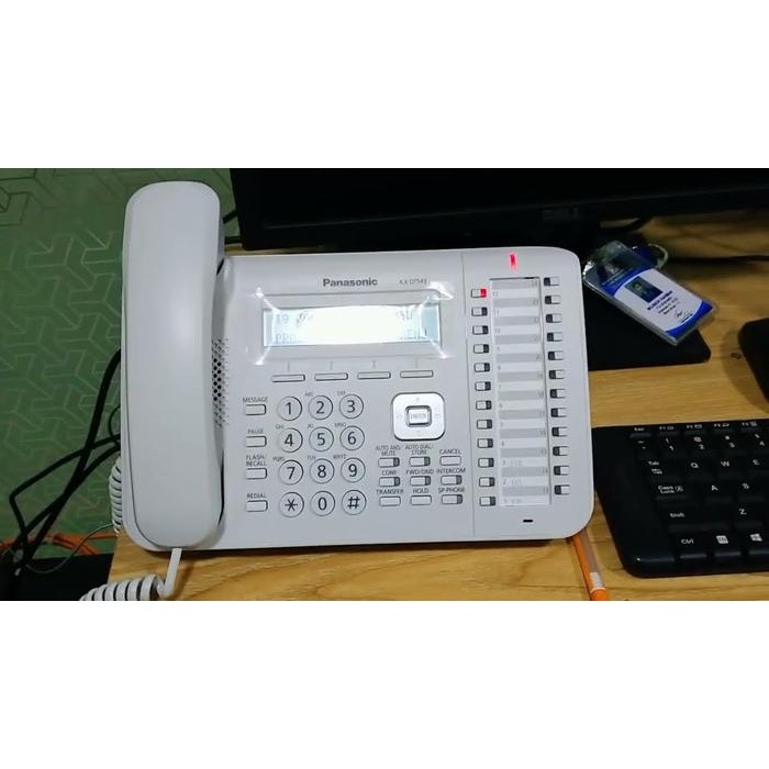 Murah Telepon Digital Panasonic Kx-Dt543 Telepon Master/Key Kx-Dt 543 Putih