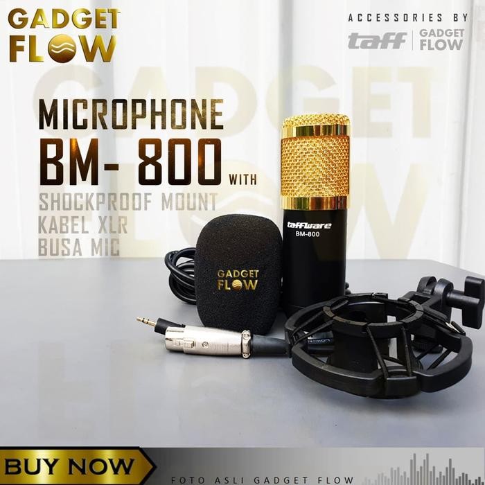 Microphone Mic BM800 BM 800 BM-800 Kondenser Condenser Home Recording