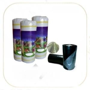 RAJA INDO MONTANA Mulsa Plastik 60 120 Hitam Perak Silver 35 Mikron 500 M Meter Pembungkus Tanah