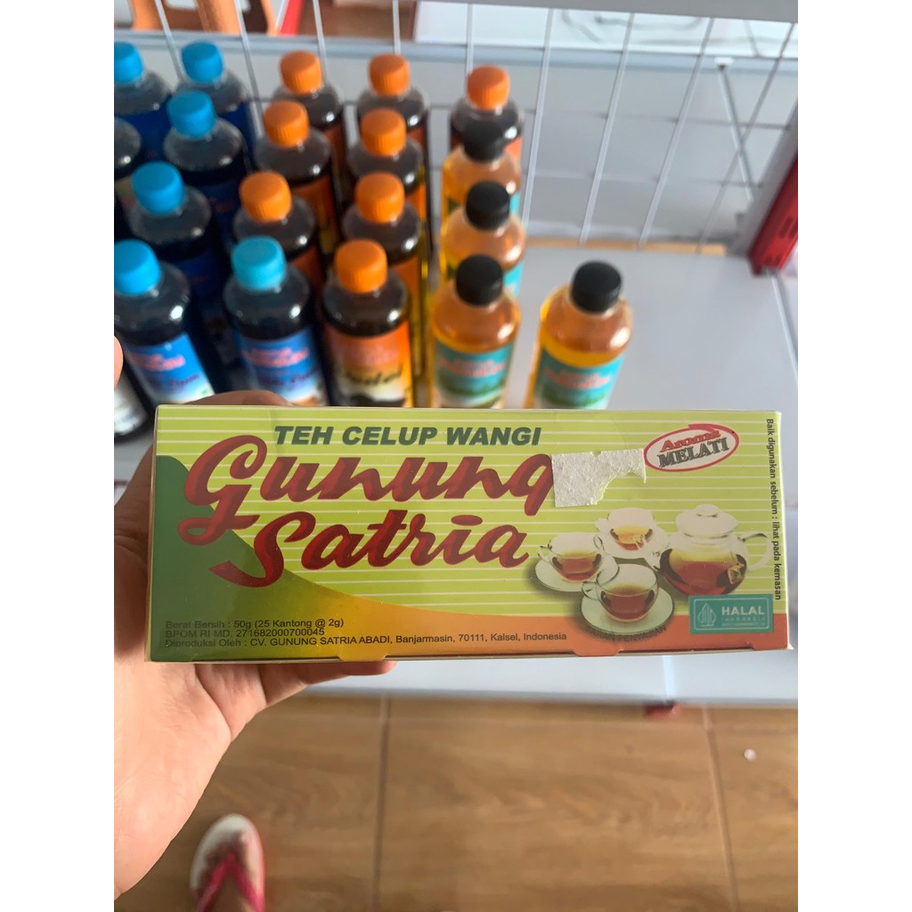 

GUNUNG SATRIA TEH CELUP WANGI AROMA MELATI 50G