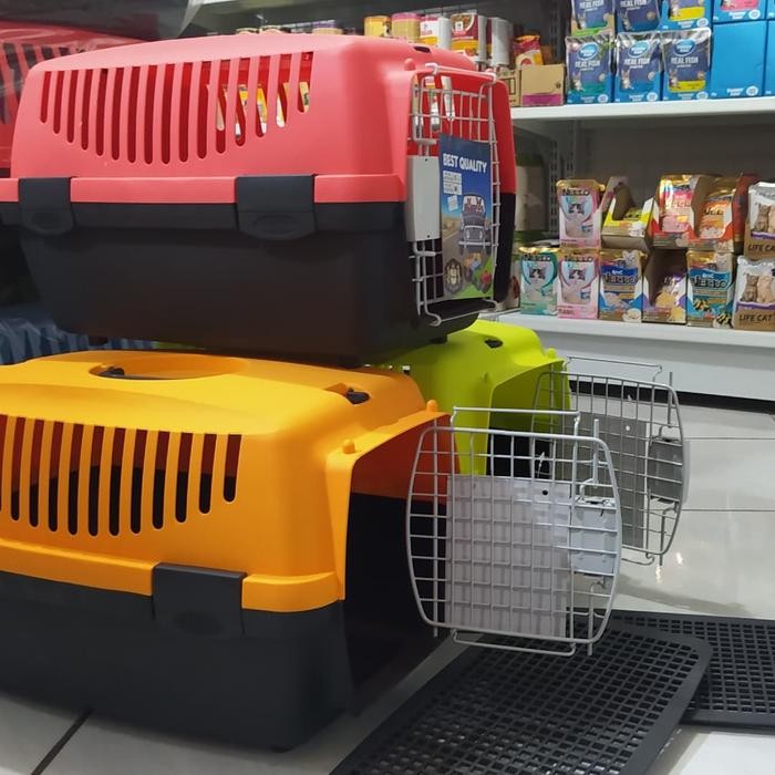 pet cargo pet ukuran M canel box untuk kucing anjing kelinci