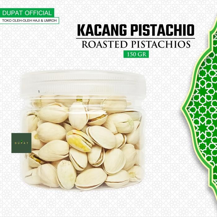 

Kacang Pistachio Arab Panggang / Roasted / Salted / Gurih 150 Gr