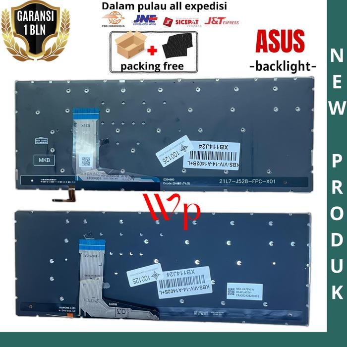 Keyboard Laptop Asus Keybord A1402ZA X1402ZA A1402S Vivobook 14x M1403 M1403q M1403qa M1404fa
