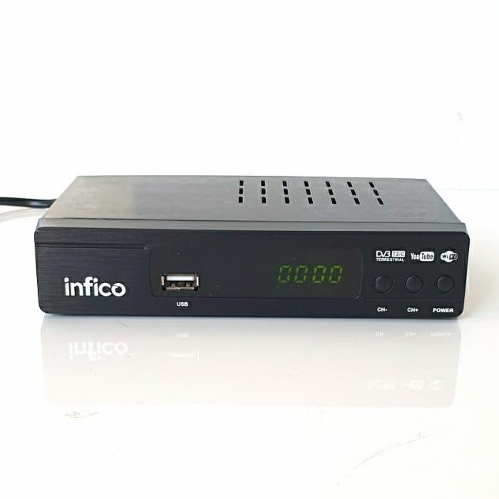 [Allthebest] SET TOP BOX INFICO DVB T2-IN202 RECEIVER TV DIGITAL FREE DONGLE WIFI