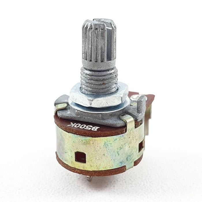 [Allthebest] Potensio Dimmer 3 pin 500k Drat Mono Kaki 3 Tekuk Dimer On