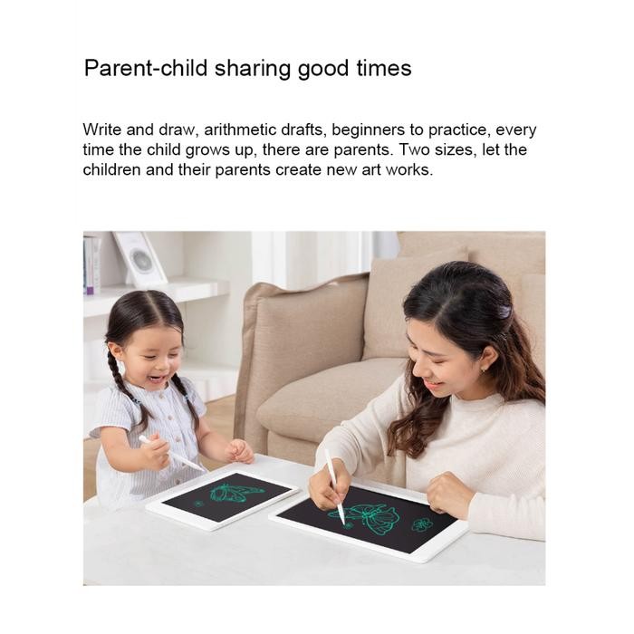 [Allthebest] Xiaomi Mijia Drawing Pad Writing Tablet With Pen - Tablet Gambar