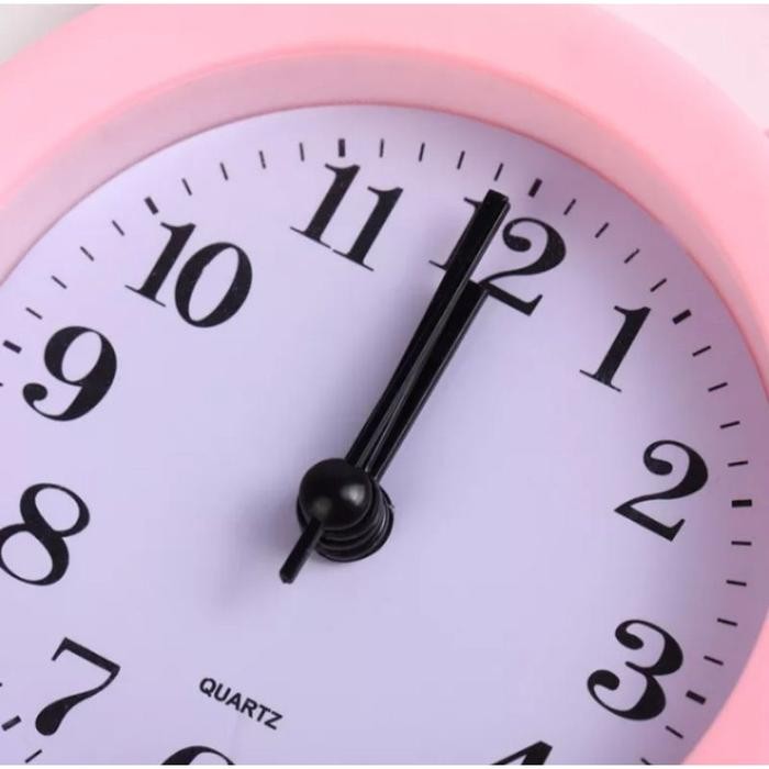 (Allthebest) Jam Weker Jam Meja Alram Aesthetic Dekorasi Kamar Tidur