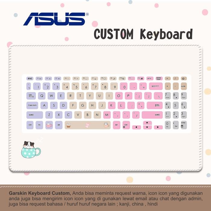 [Allthebest] ASUS Stiker Keyboard Universal Keyboard Garskin Laptop