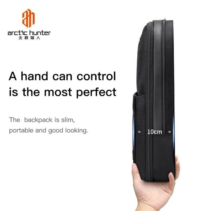 Arctic Hunter Tas Ransel Kasual pria Wanita Backpack Laptop 17 Inch B00410