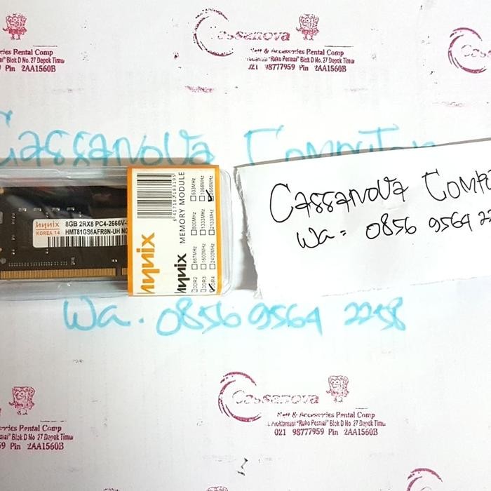 Sodim Ddr4 8gb Hynix / Memory Laptop Ddr4 8gb Hynix