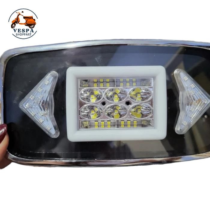 Lampu Daymaker Vespa Excel - Lampu Depan Variasi Vespa Excel Daymaker