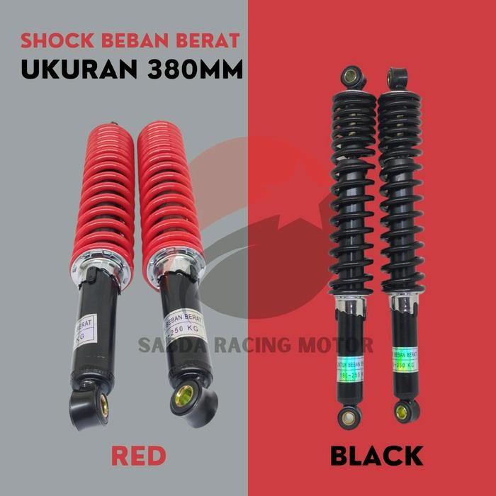 shock beban berat uk. 380 mm Motor Motorcycle