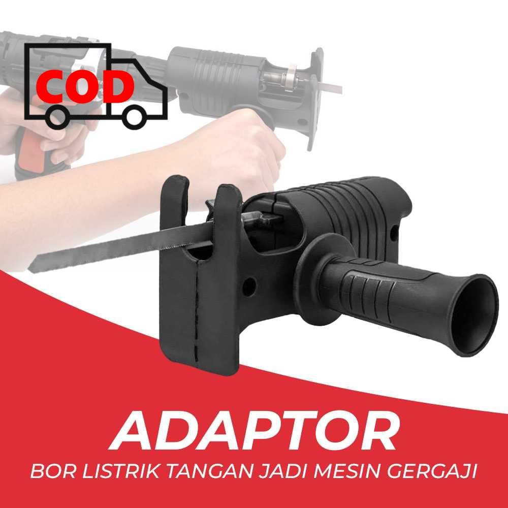Adaptor Bor Menjadi Gergaji Mesin Mini Elektrik Multifungsi Portable Pemotong Kayu Modern