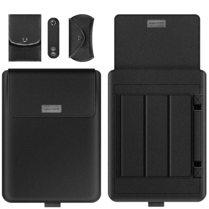 Laptop HP Pavilion X360 14" Tas Leather Case Sleeve Cover Mousepad