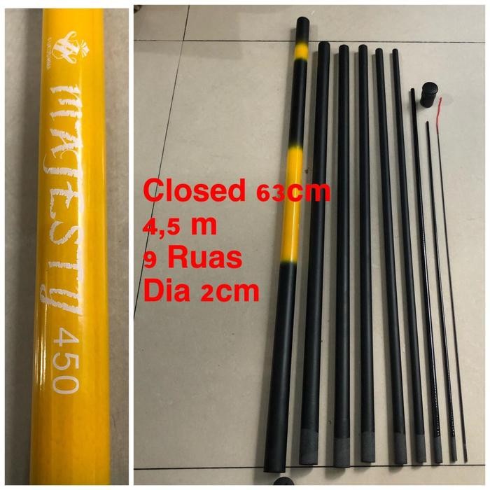 (Expert) Joran Tegek 180 - 450 Action Medium - Lentur Fukushima