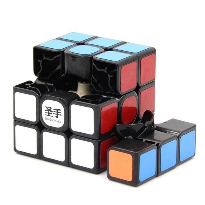 (Expert) Rubik 3x3 Shengshou Legend S 3x3 Blackbase ORIGINAL