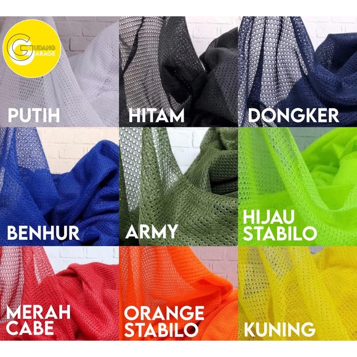 Kain Mesh Jala jaring furing import halus ( jala lapis mini ) *