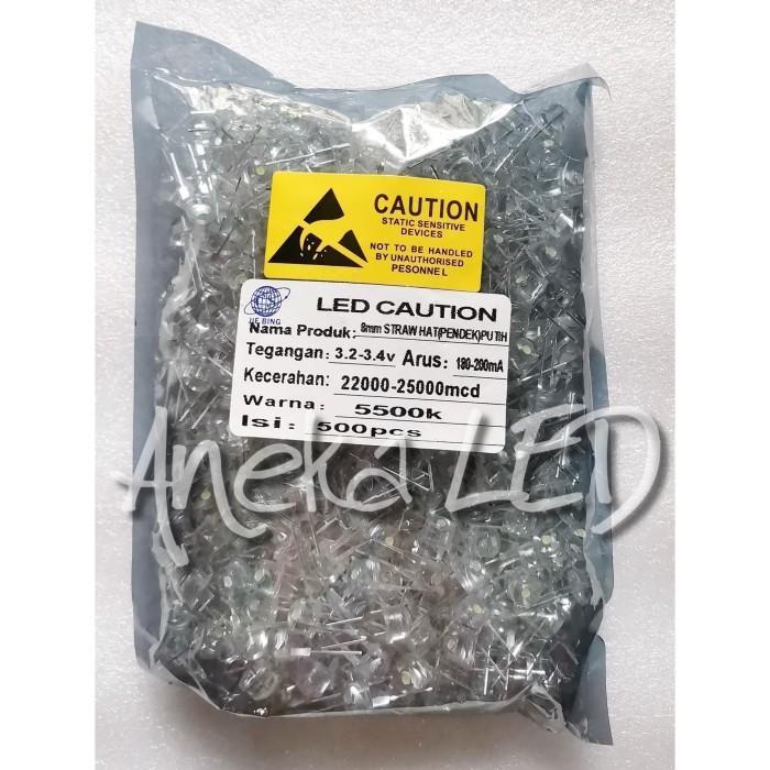 Expert LED 8 mm Pendek P-Putih