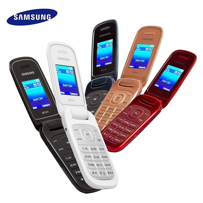 New hp lipat samsung E1272 murah ori jadul samsung lipat dual sim