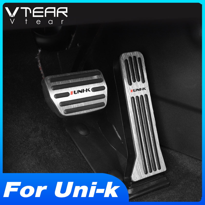 Vtear Footrest Pedal Cover Decoration Accelerator Parts Car Interior