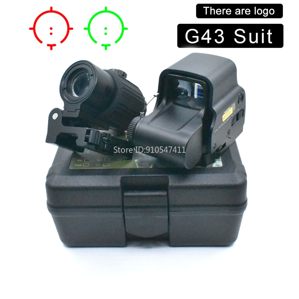 558 G43 G33 holografik Collimator Sight 551 552 553 merah Dot DOptic