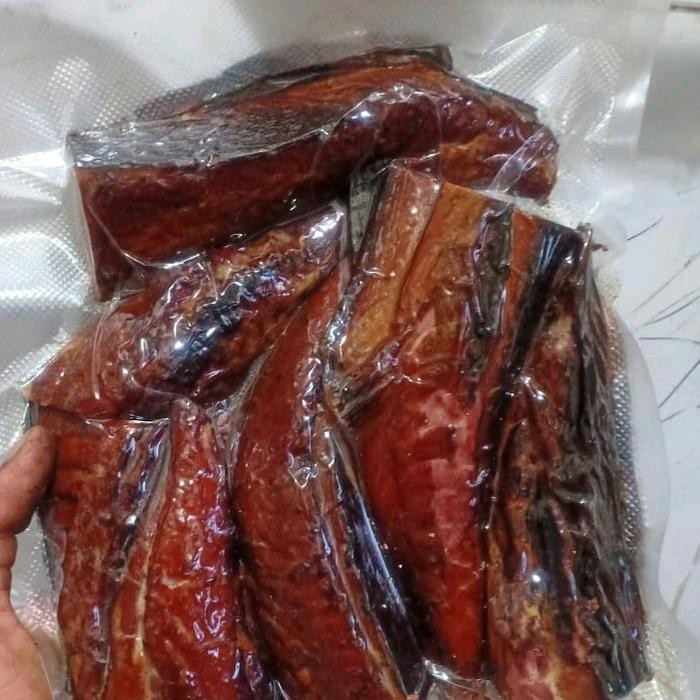 

ikan cakalang asap bahan baku 500 gram