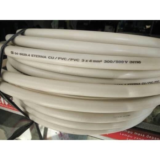 Expert Kabel NYM 3x4 Eterna Engkel Tunggal Kabel NYM 3x4mm Eterna