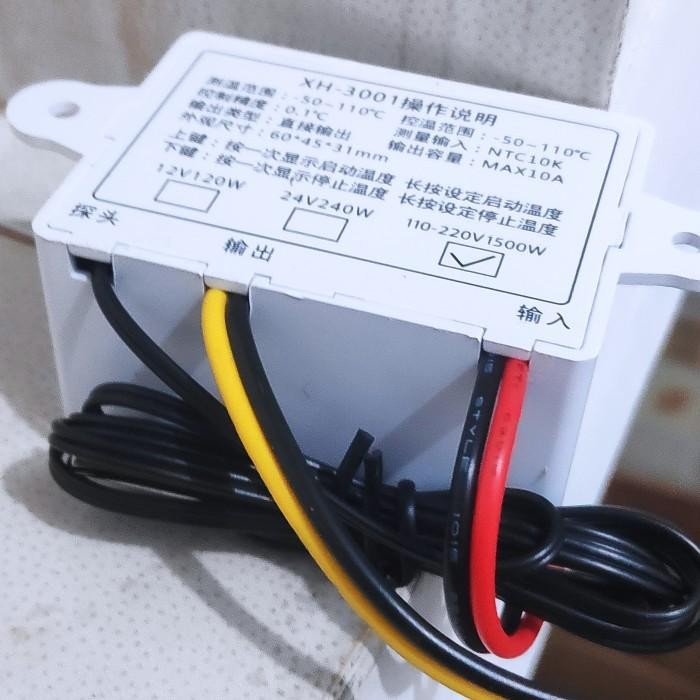 Expert Thermostat W3001 Termostat AC 220V W 3001 penetas Telur otomatis