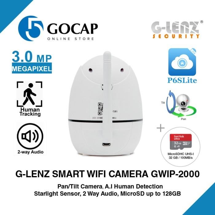 [Expret] GLENZ SMART IP CAMERA CCTV PTZ - GWIP - 2000 + Memory
