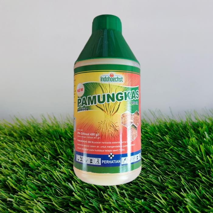 HERBISIDA PAMUNGKAS 490SL PEMBASMI RUMPUT GLIFOSAT 1L