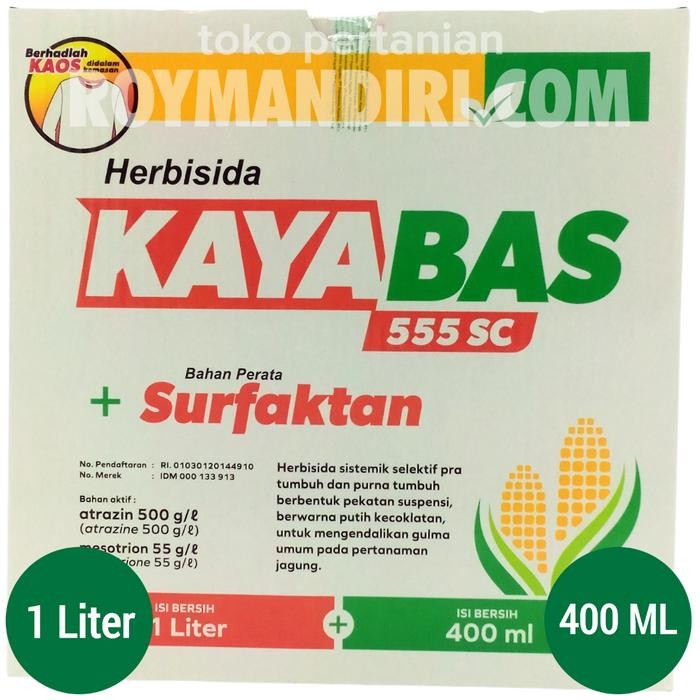 HERBISIDA KAYABAS 1 LITER + 400 ML