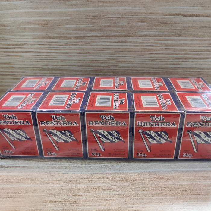 

Teh Bendera Bubuk 10 kotak