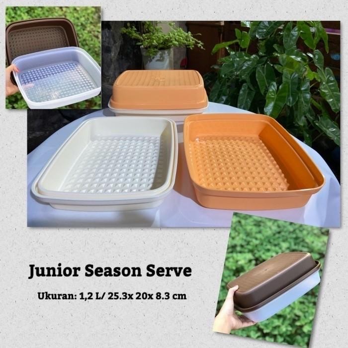 Tupperware Junior Season Serve ( Meat Saver ) Tempat Daging