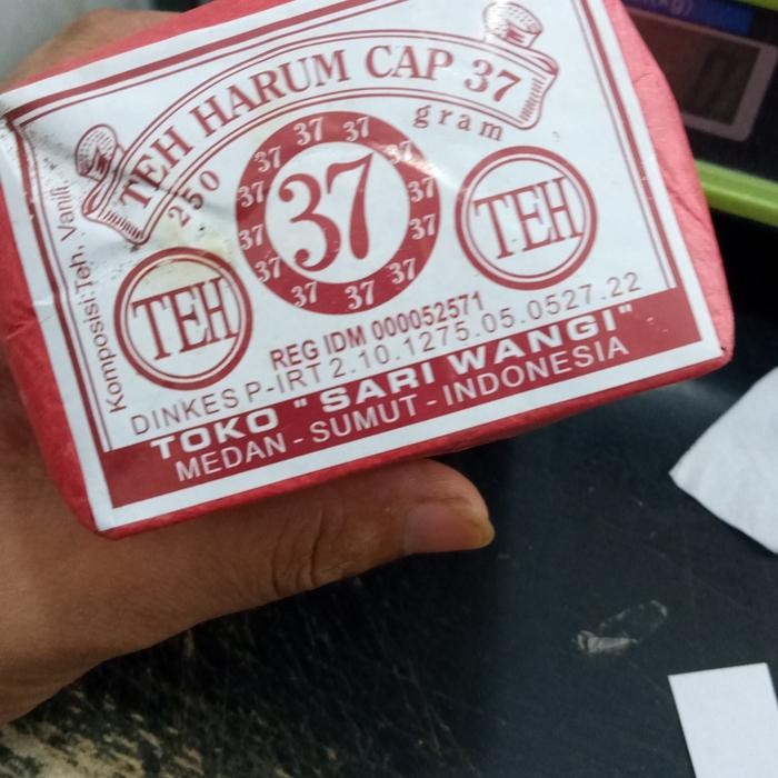 

Bubuk Teh Cap 37/Teh Harum 37 250gr