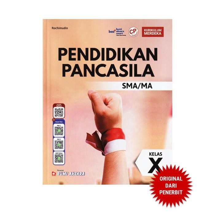 

Ready- Pendidikan Pancasila Kelas X Sma Ma Kurikulum Merdeka - Cp Terbaru