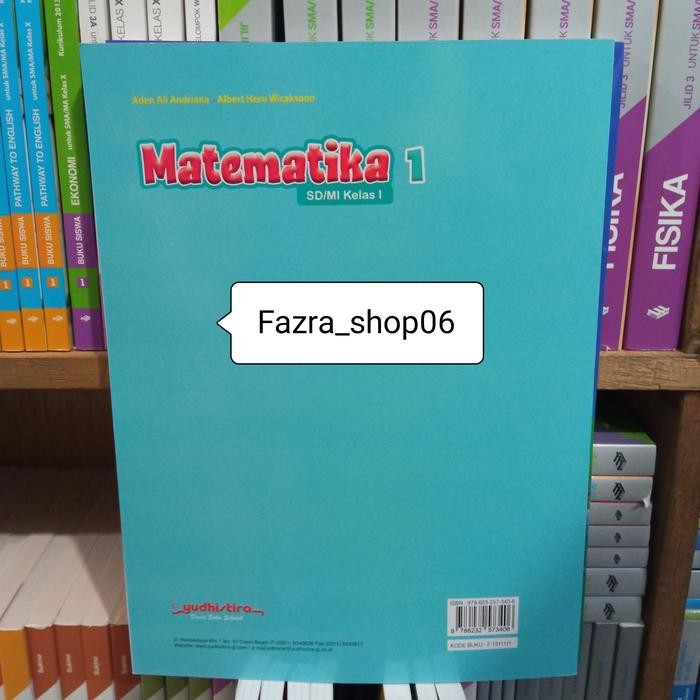 

Ready- Matematika Sd/Mi Kelas 1 Kurikulum Merdeka Yudhistira