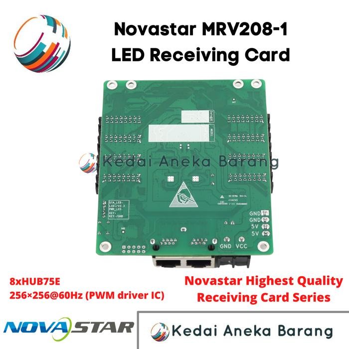 Novastar Mrv208-1 Mrv208 Led Receiving Card Rc Videotron Hub75 Mrv328