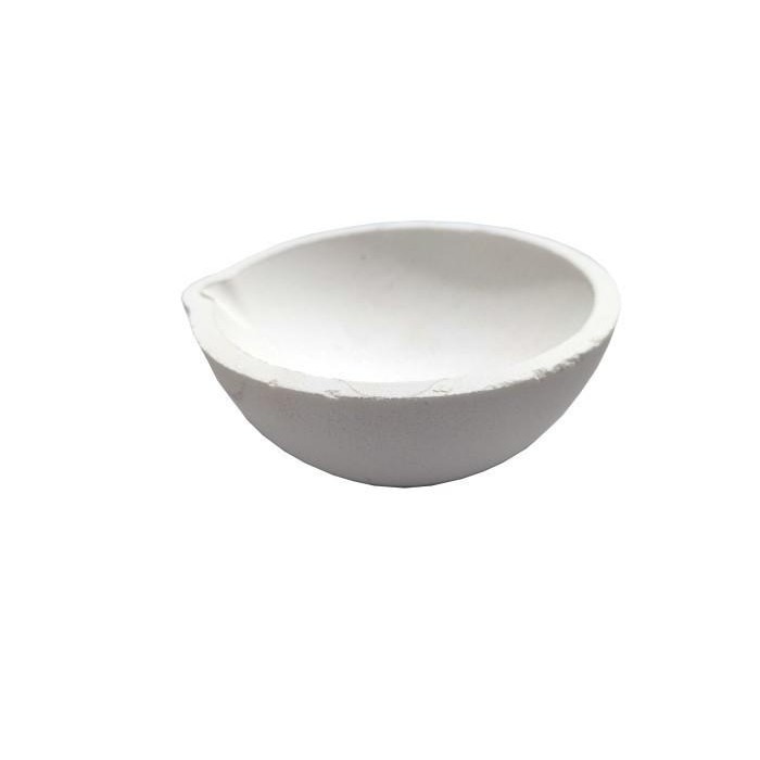 KOWI KERAMIK 12 CM - WADAH PELEBURAN EMAS 1,5 KG CRUCIBLE TAHAN PANAS TINGGI