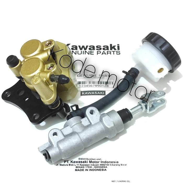 MASTER REM SET + KALIPER BELAKANG KAWASAKI NINJA RR , NINJA R