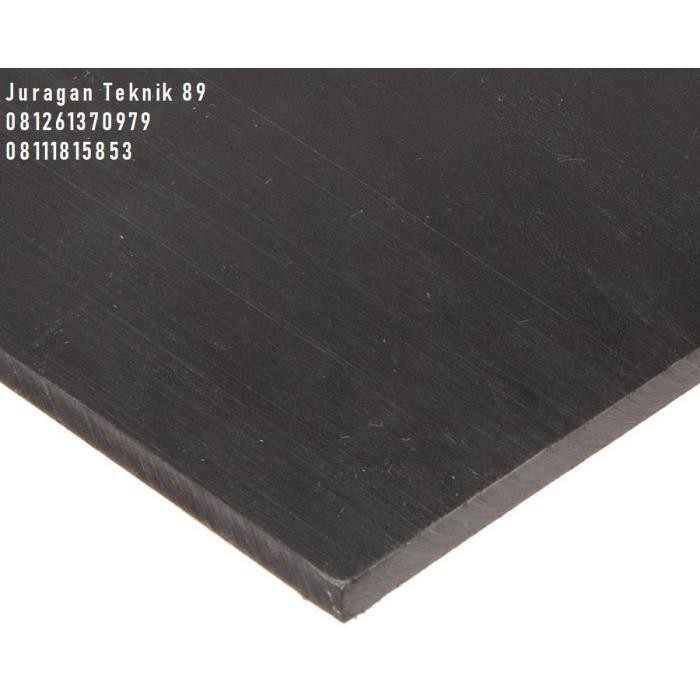 CARBON TEFLON PTFE LEMBARAN 8MM 5CMX30CM