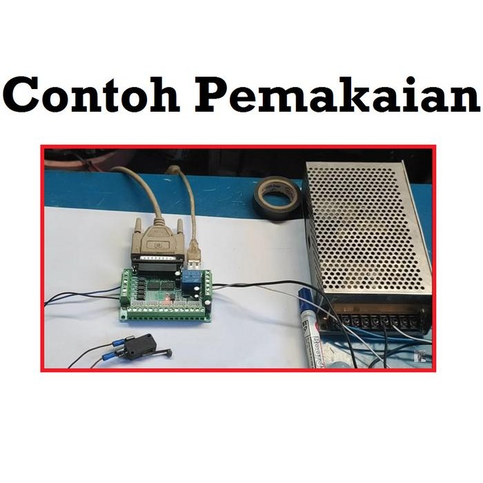[EBS] BOB CONTROLLER CNC MACH3 LPT PARAREL MODULE MESIN 5 AXIS