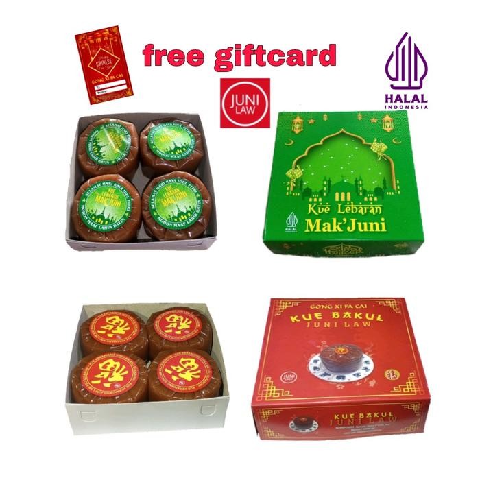

New Kue Keranjang Juni Law Mak Juni- 1kg isi 4