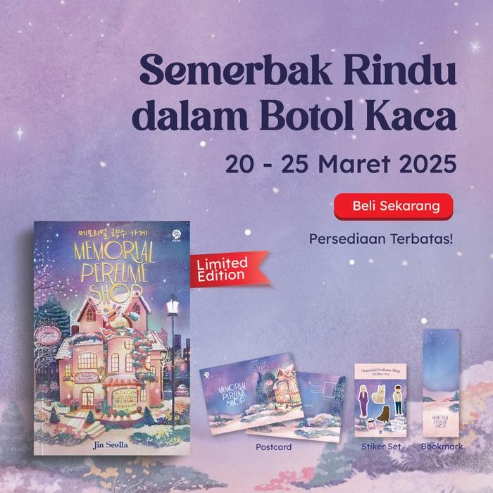 

Terlaris- [Mizan] Buku Memorial Perfume Shop - Book