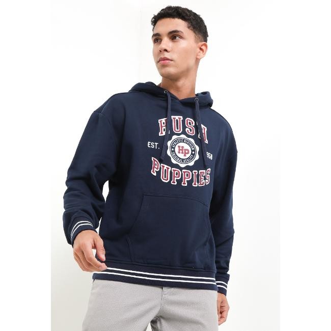 Hush Puppies Hoodie Pria Weadow Navy