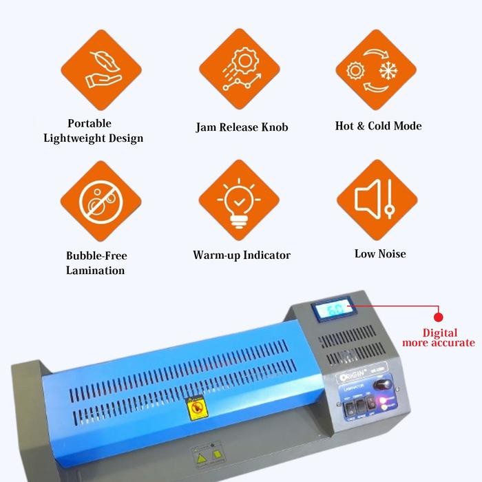 Mesin Laminating A3 Digital Lcd / Laminator Machine A3 Digital Or 330D
