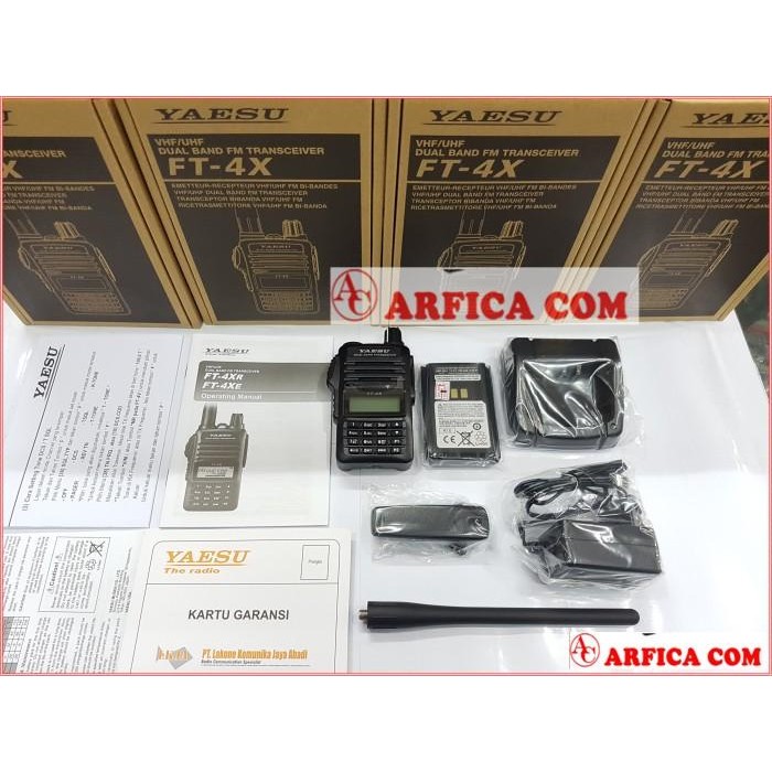 [Expert] JUAL HT Yaesu FT-4X DualBand Yaesu FT4X Yaesu FT 4X ORIGINAL RESMI