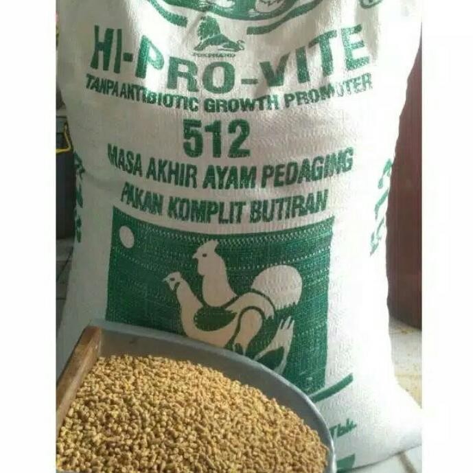 Pur Ayam 512 Voer Pakan Ayam Hi Pro Vite 512 Charoen Paket 10 kg