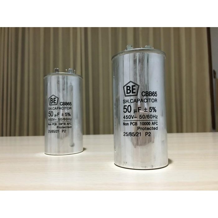 [Expert] KAPASITOR AC KULKAS GENSET ALUMINIUM 50UF 450V 50 UF 450 VOLT CBB65